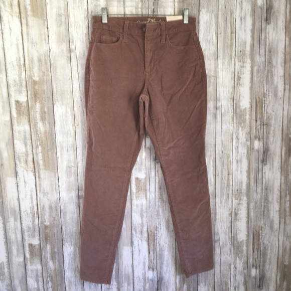 Universal Thread Peach Mid Rise Skinny Corduroy - Picture 3 of 5
